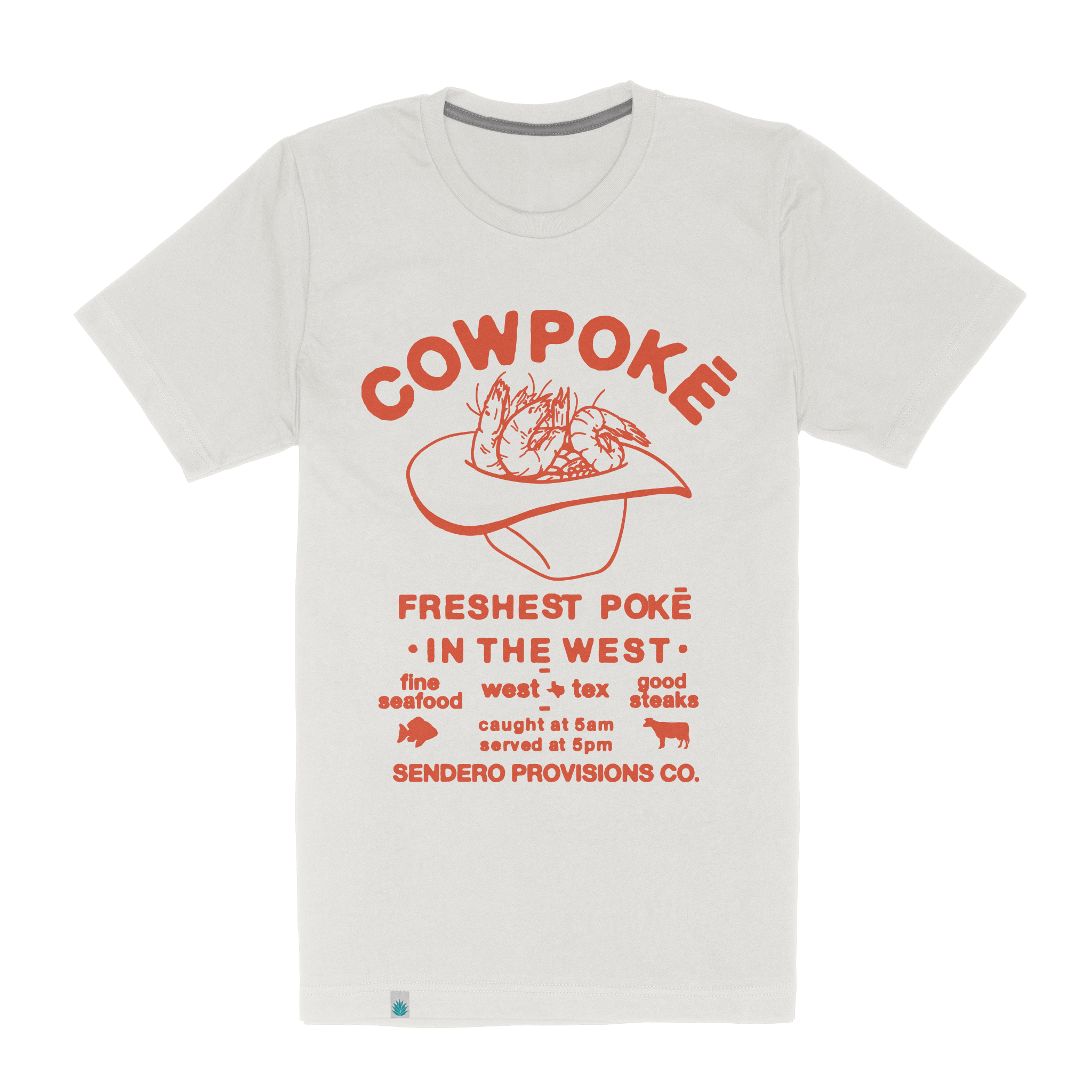 Cowpoke Vintage T-Shirt- Vintage White